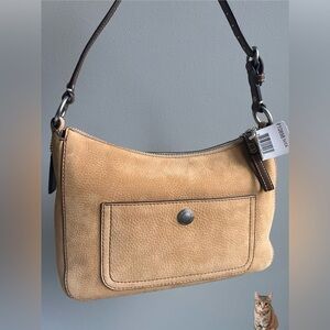 Y2K Coach Chelsea Nubuc, New with Tags